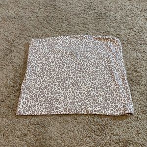 American Eagle soft and sexy cheetah tune top
